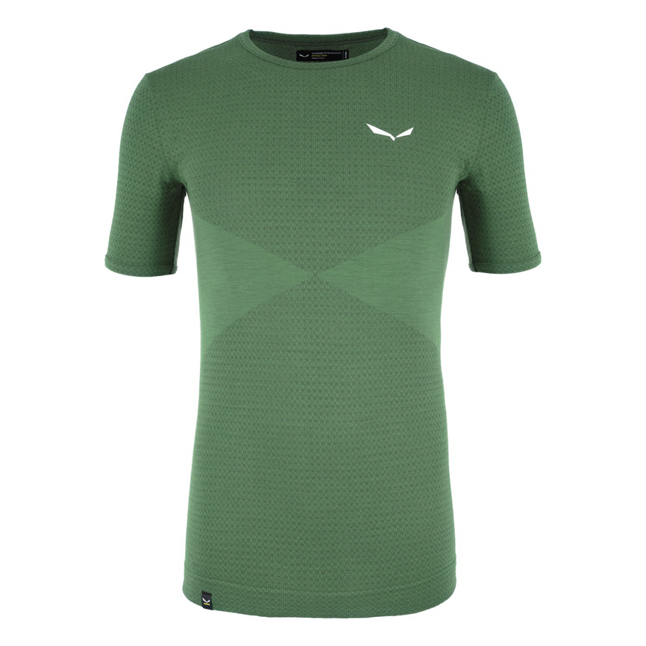 T-Shirts Salewa Zebru Responsive Short Sleeve Homem Verdes 942NBMRST